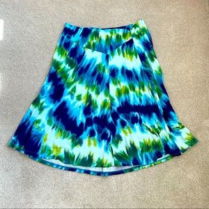 Tie Dye Skirt Size Small by 3 Dots